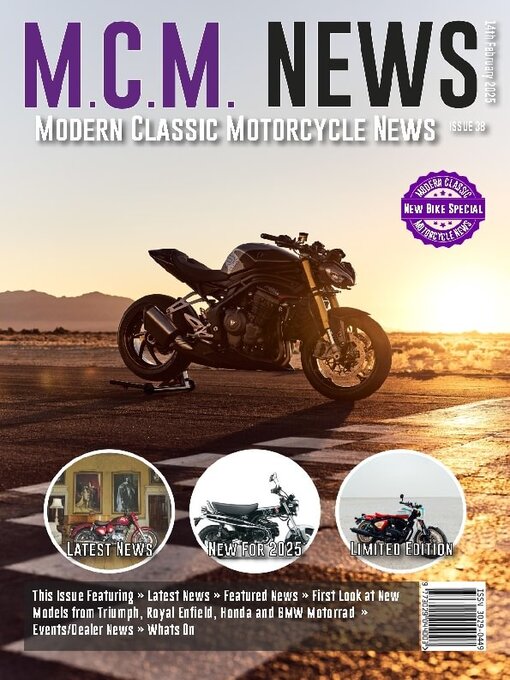 Title details for Modern Classic Motorcycle News by Modern Classic Motorcycle News - Available